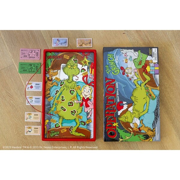 OPERATION: The Grinch Board Game | Classic Dr Seuss Art and
